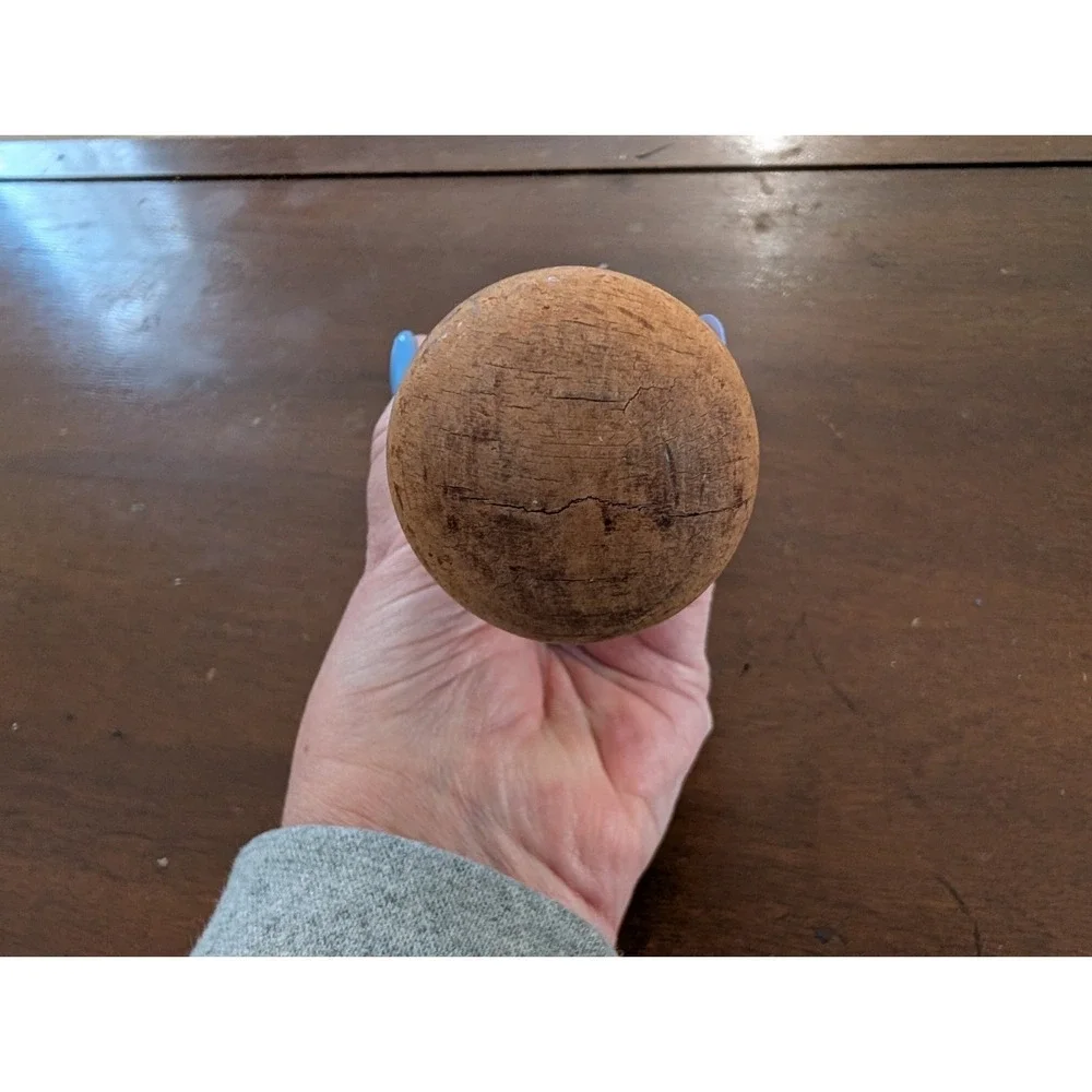 Vintage Wooden Pestel 11 Inches Long, 2 Inches Wide, Farmhouse, Cottagecore